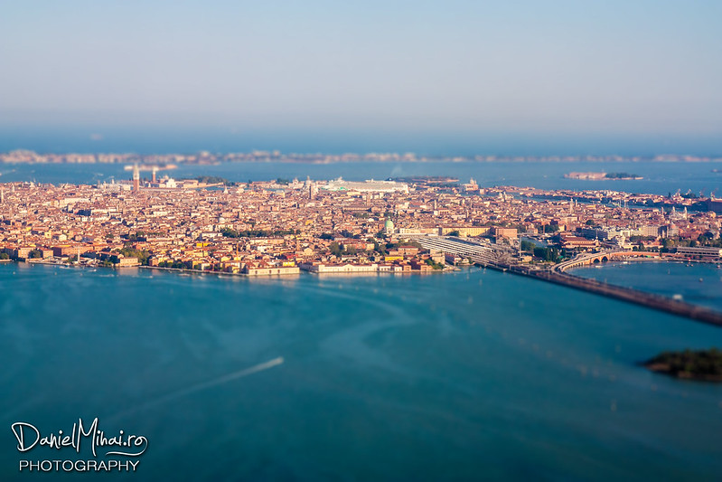 Venice from the airplane by Daniel Mihai