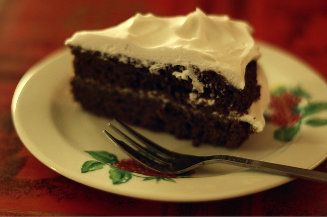 “Let's face it, a nice creamy chocolate cake does a lot for a lot of people; it does for me.”
