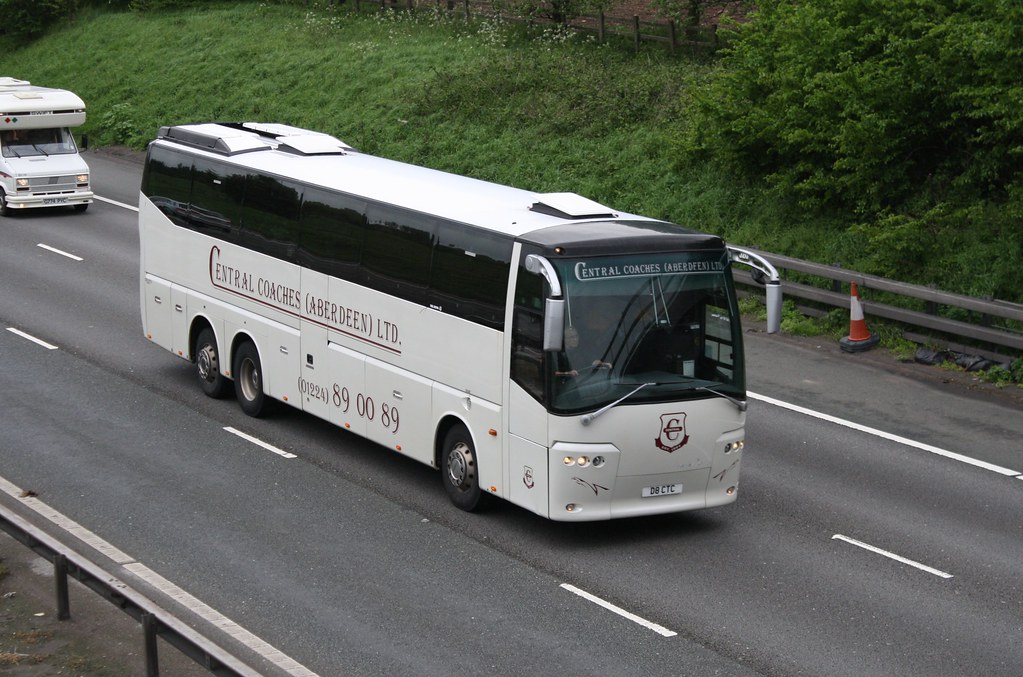 D8 CTC.  Central Coaches; Aberdeen