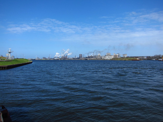 Industry along the North Sea Canal