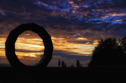sunset stone clouds circle bath gate heavens wiltshire longleat silhouttes warminster marquiss pentaxk5