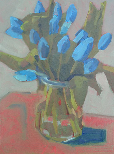 Ype Zaal, Tulpen, 30 x 40 cm
