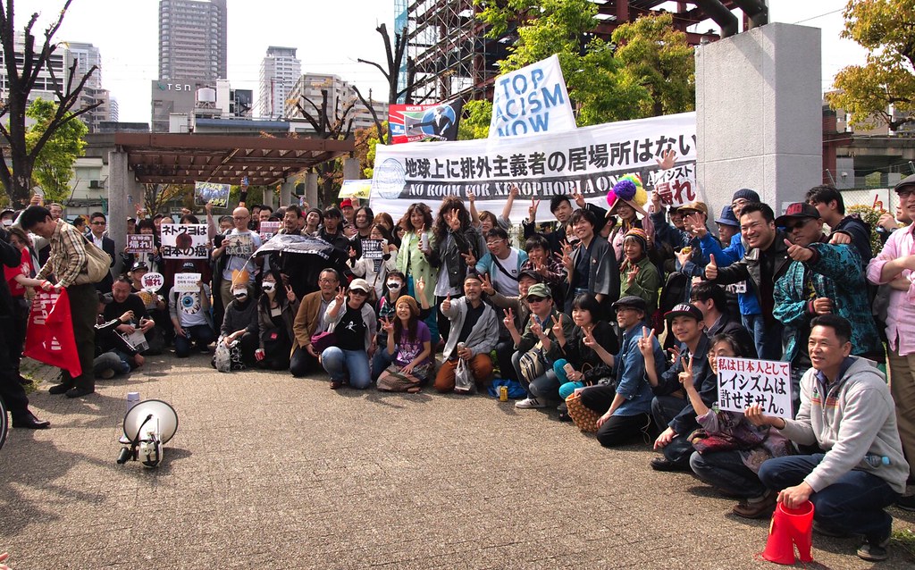 2014.4.19 鶴橋でのヘイト街宣が中止になった日
