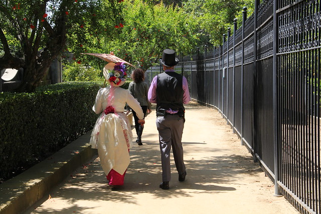 Victorians strolling, City of Industry, CA