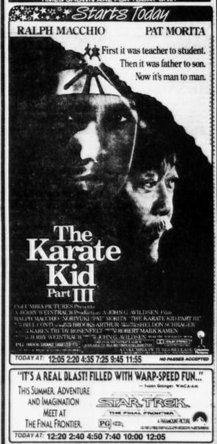 The Karate Kid Part III (June 30, 1989)