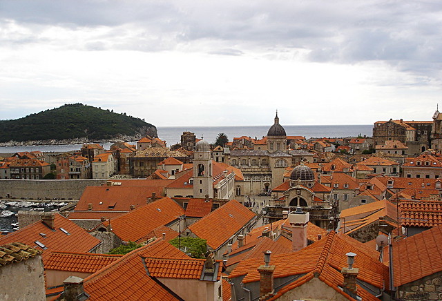 The old city of Dubrovnik (Croatia)
