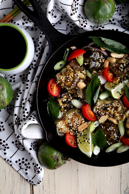 Olives for Dinner | Roasted Thai Eggplant