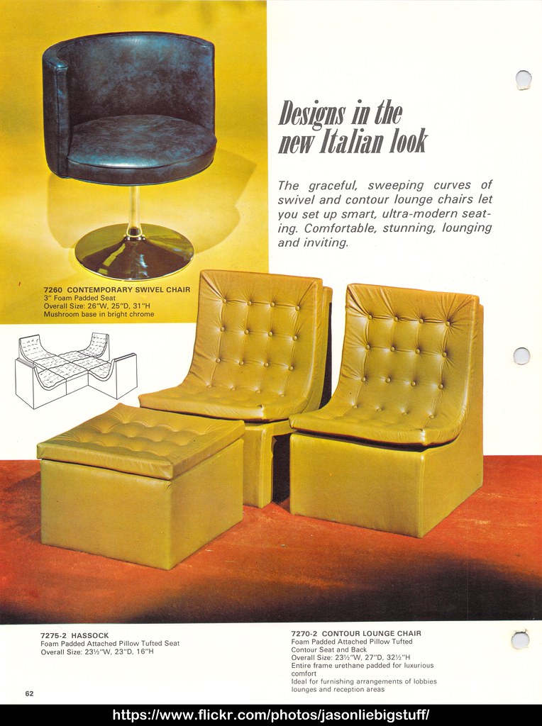 Shelby Williams 1971 Furniture Catalog Page 066 These Are Flickr