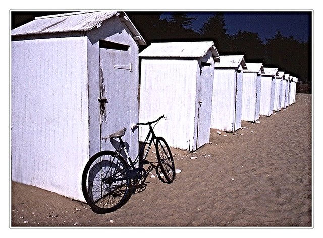 Le vélo de la plage - Cycling from the beach