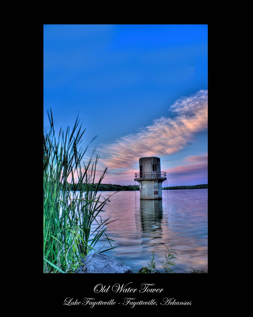 Lake Fay Water Tower 16x20-13 | Richard West | Flickr