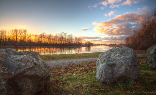 River Rocks by Jess Robinson Photography, Skagit River, Mount Vernon, WA
This is a three-exposure tonemapped shot.sunset water river skagitri