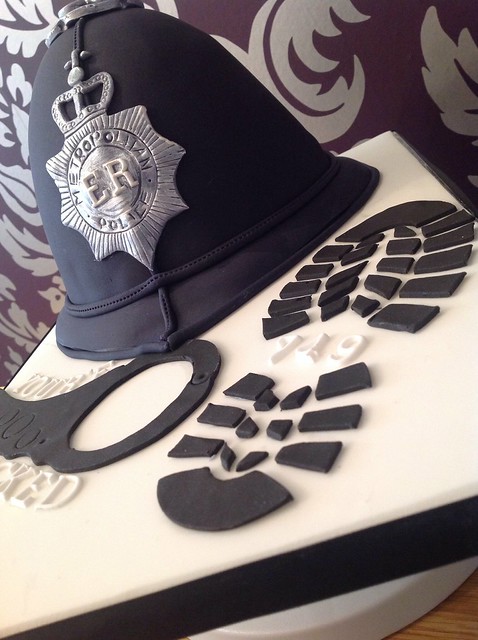 Policeman's Custodian helmet