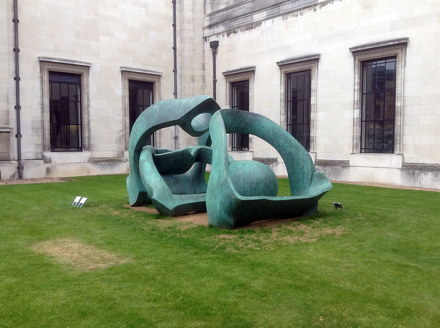 Henry Moore's Hill Arches (1973), at the Fitzwilliam Museum, Cambridge (5)