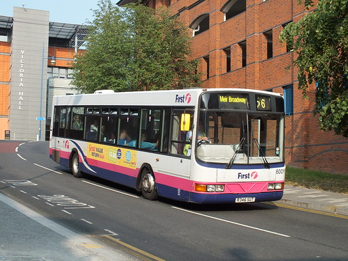 First PMT 60011 - R346SUT - Hanley - Scania L113CRL - Wrightbus Axcess-ultralow | by olympiandvv238
