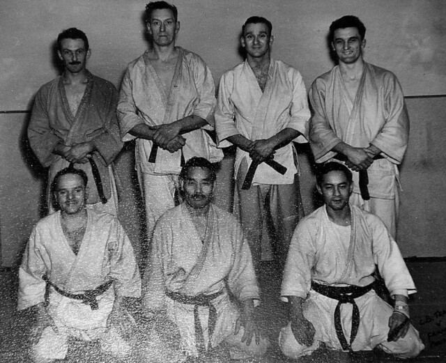 Great Britain judo team, late 1940s