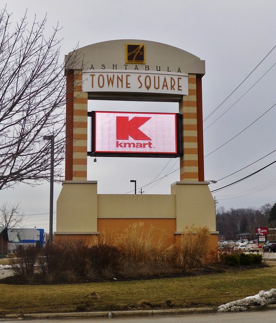 Kmart is up on the marquee!