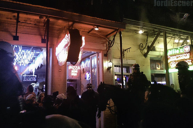 Bourbon Street At Night