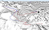 Mapa Mölltaler Gletscher