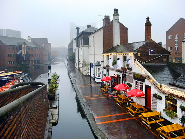 Wet & Foggy Day in Birmingham