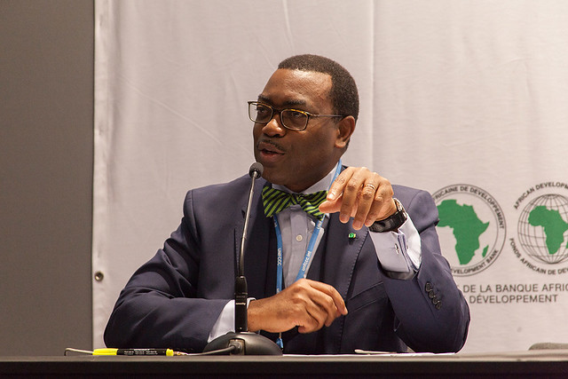 AfDB President during the sahara and the sahel initiative in COP 21.