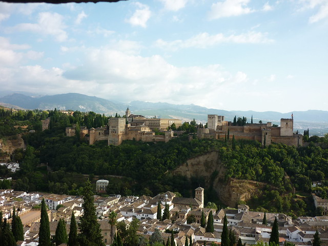 L'Alhambra vue de l'Albaicin