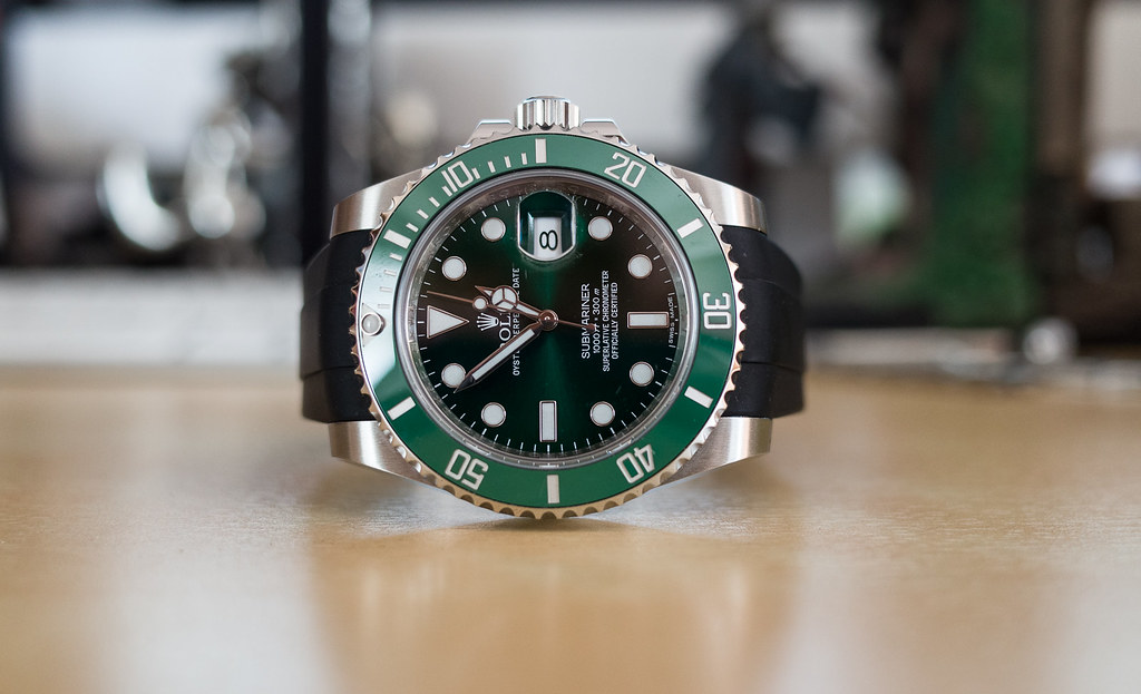 Hulk with RubberB Front View, Front view of Rolex Submarine…