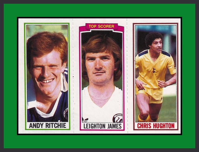 1981-82 Topps English League #121, 161, 106