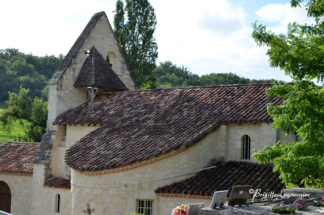 Eglise Notre-Dame de Cabalsaut (saut du cheval), St-Pierre de Clairac (Lot-et-Gar)