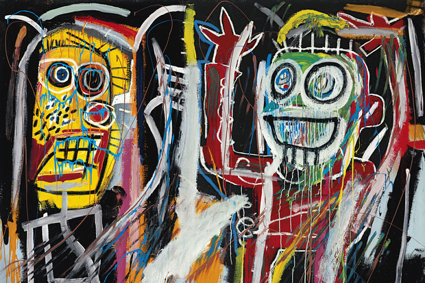 Basquiat, Jean Michel (1960-1988) - 1982 Dustheads (Christie's New York, 2013)