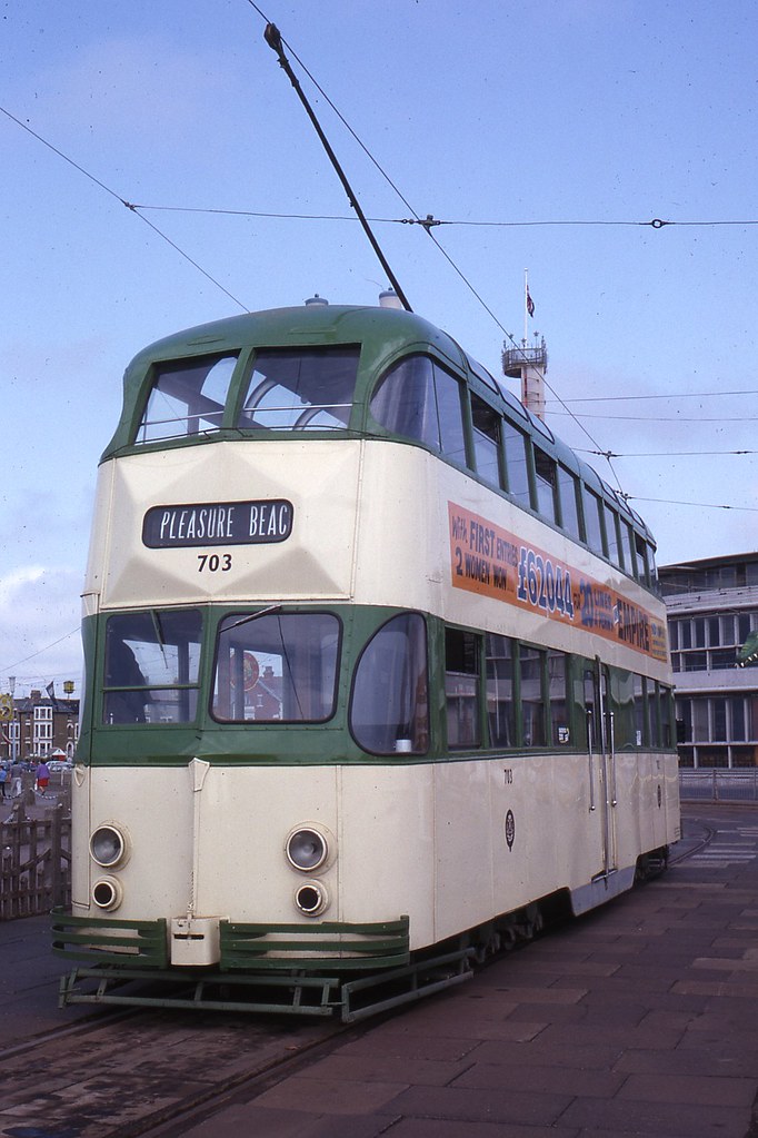 JHM-1975-1936 - Angleterre - Blackpool, tramway