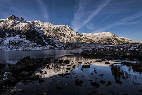 park travel light shadow sky cloud mountain lake water kitchen rock wales reflections landscape nikon devils hill north perspective roadtrip boulder national shade d750 snowdonia llyn idwal ygarn