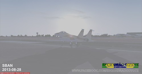 coyote fab flight f18 simulator voo xplane fsx fs9 simulador sban patrulha esquadrão henriquesantos