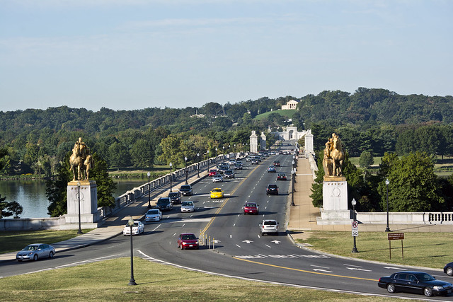 Arlington Memorial Bridge and Arts of War - 2013-09-30