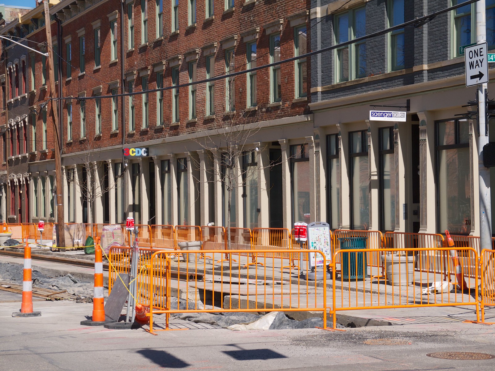 Cincinnati Streetcar Construction
