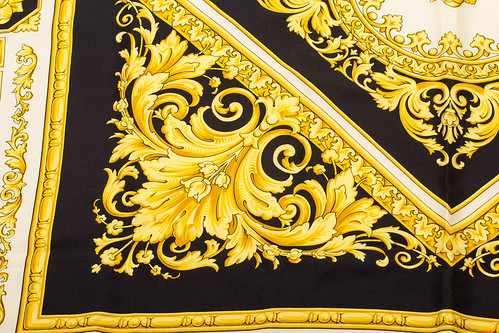 vintage silk Gianni Versace foulard scarf atelier Versace … | Flickr