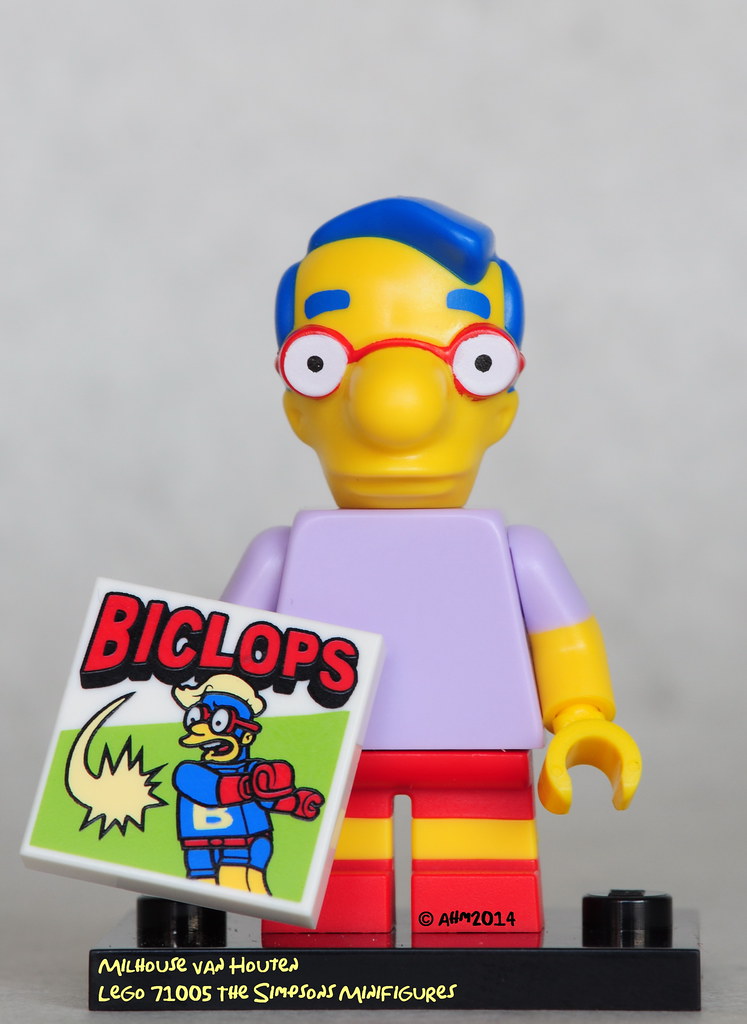 LEGO Minifigures collezione SIMPSONS nuovo new Milhouse Van Houten