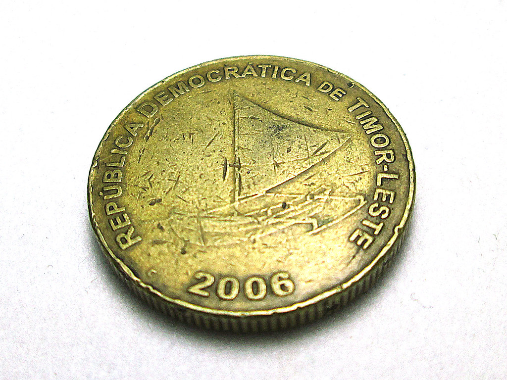 25 centavos | Revés da moeda timorense de 25 centavos que eq… | Flickr