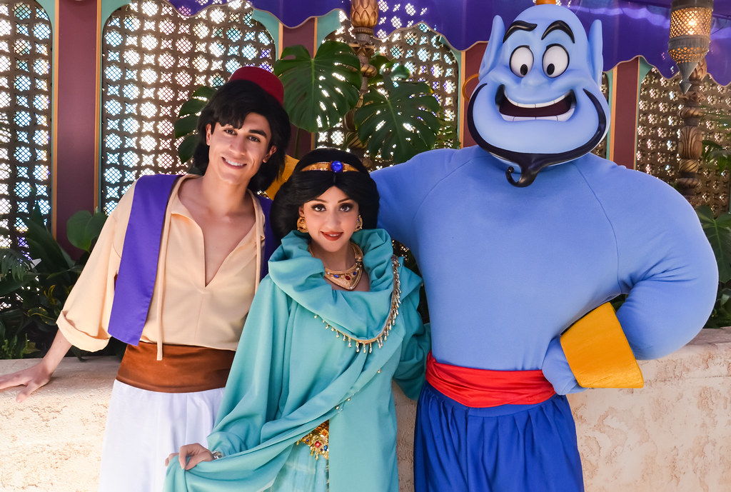 Aladdin, Jasmine and Genie, Nay