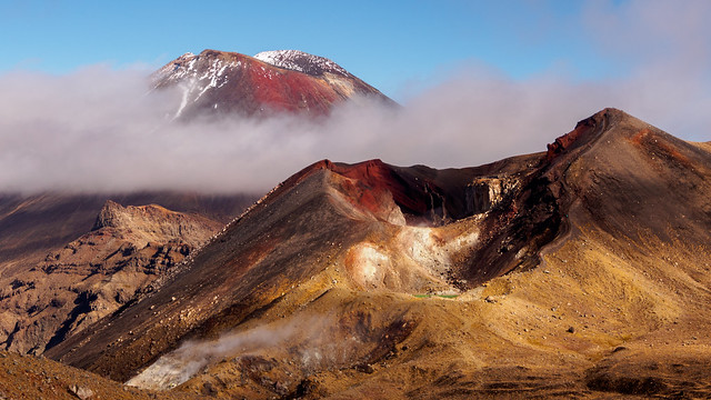 Red Crater and Mount Ngauruhoe