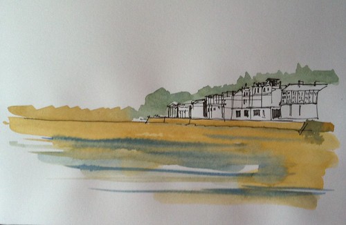 Filey front | Another quick qorking sketch of a possible ful… | Flickr