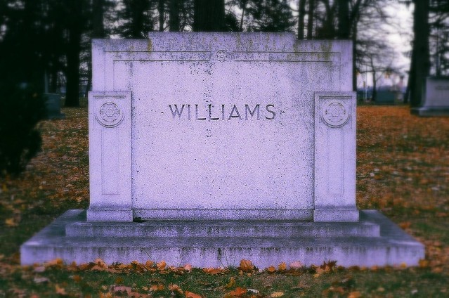 Woodlawn Cemetery: Williams Memorial--Detroit MI