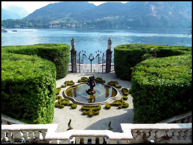 View from the Villa Carlotta, Italy