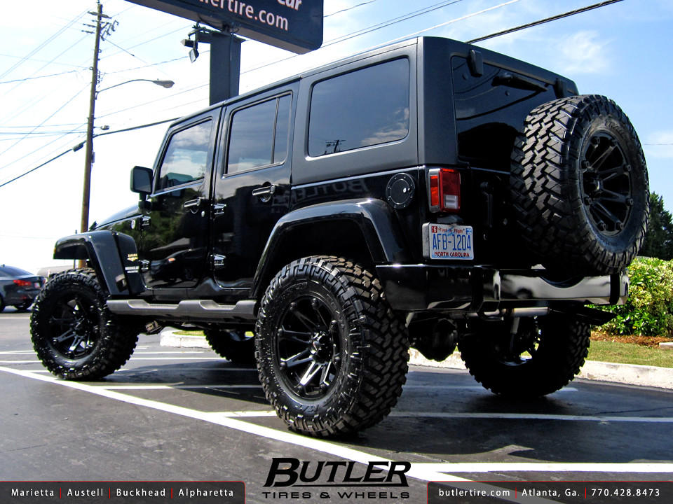 Jeep Wrangler with 18in Ballistic Jester Wheels | Additional… | Flickr