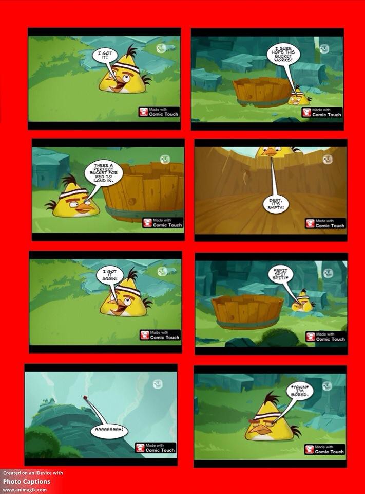 Angry Birds Toons Chuck Time Comic part 5/10.