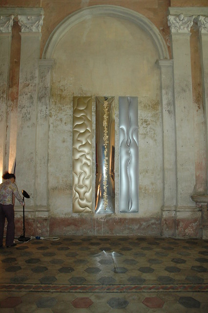 2009 - Clicking the cosmos, a cura di Pina Inferrera, personale al Museo Malandra, Vespolate