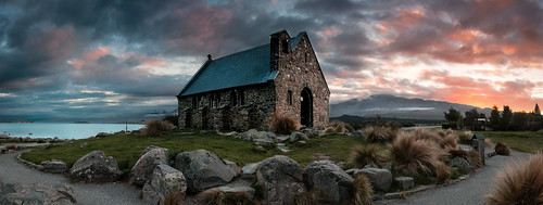 newzealand sunrise laketekapo churchofthegoodshepherd sigma175028