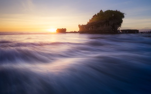 Soft sunset in Bali