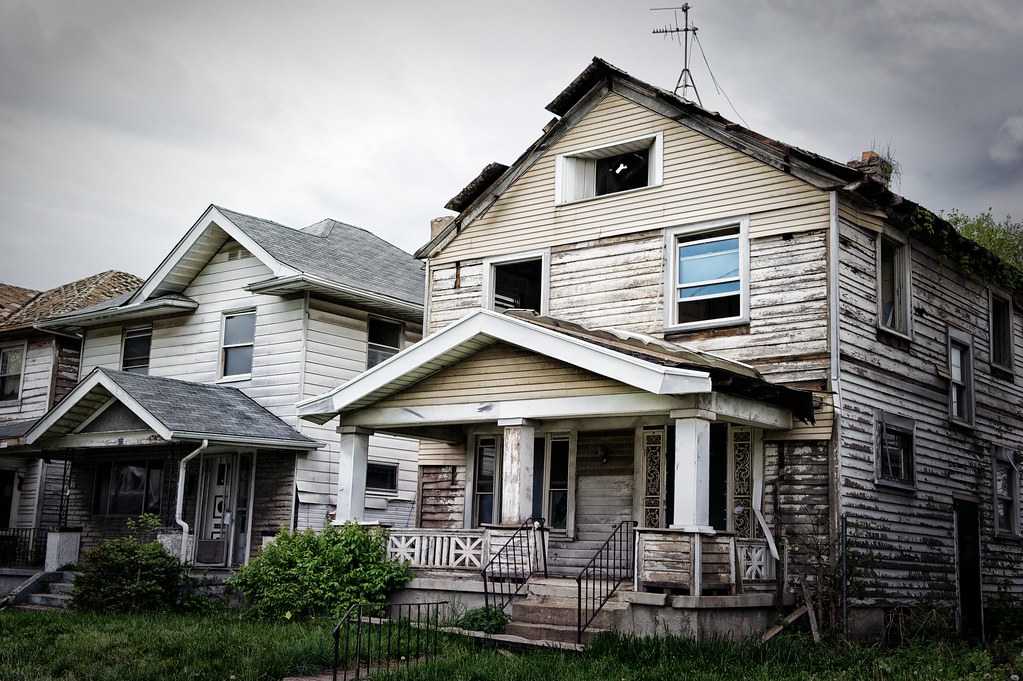 Abandoned in Ohio These abandoned homes in Dayton, Ohio