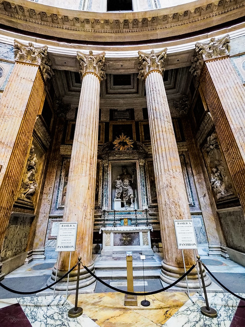 2016 June 13th Pantheon Piazza della Rotonda Rome Italy Vacation ©JRJ
