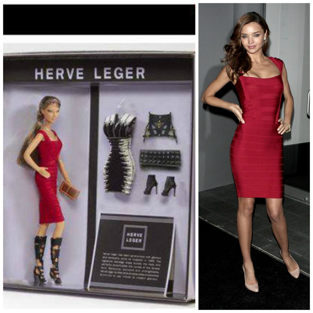 Herve Leger Barbie | Miranda Kerr in Herve Leger, Inspiratio… | Flickr